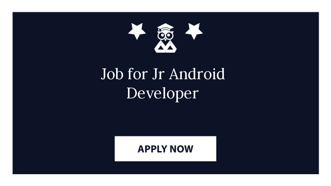 Job for Jr Android Developer