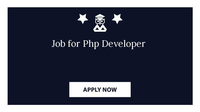 Job for Php Developer