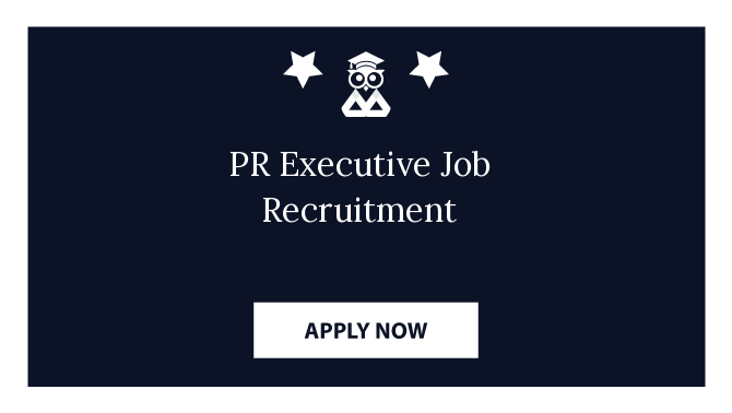 PR Executive Job Recruitment