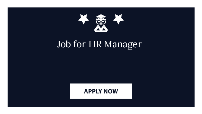 Job for HR Manager