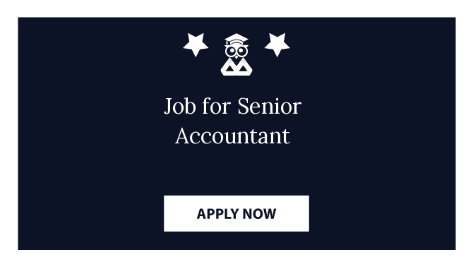 Job for Senior Accountant