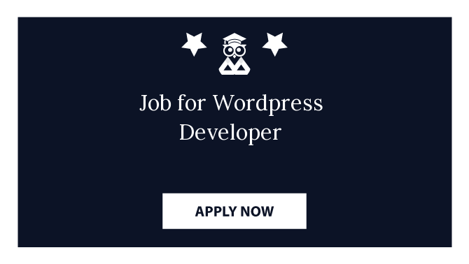 Job for Wordpress Developer