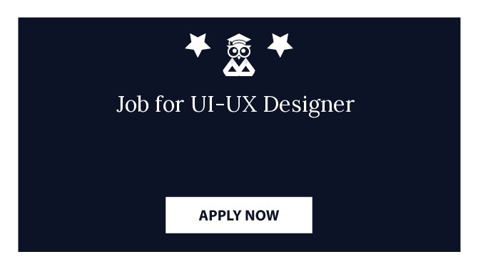 Job for UI-UX Designer