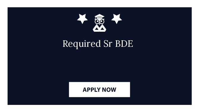 Required Sr BDE