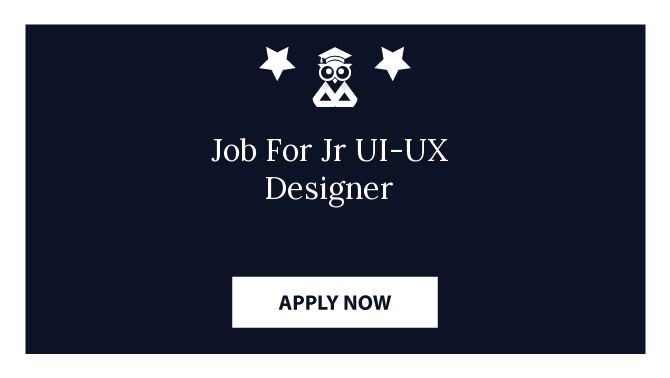 Job For Jr UI-UX Designer