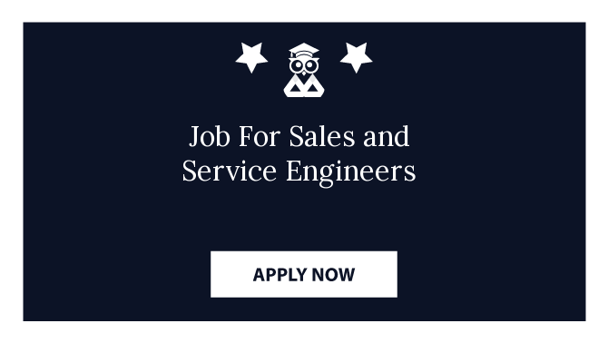 Job For Sales and Service Engineers