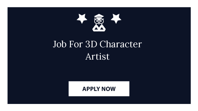Job For 3D Character Artist