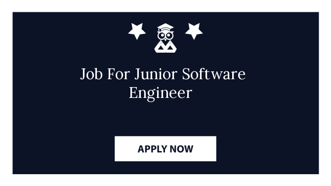 Job For Junior Software Engineer 