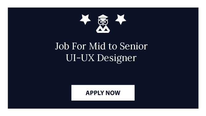 Job For Mid to Senior UI-UX Designer