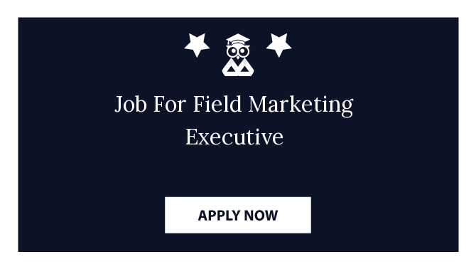 Job For Field Marketing Executive