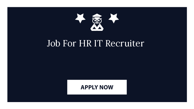Job For HR IT Recruiter 