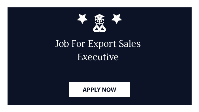 Job For Export Sales Executive