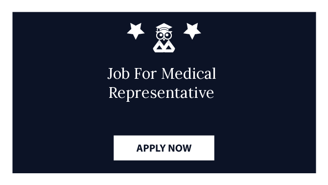 Job For Medical Representative