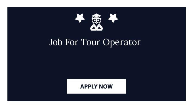 Job For Tour Operator
