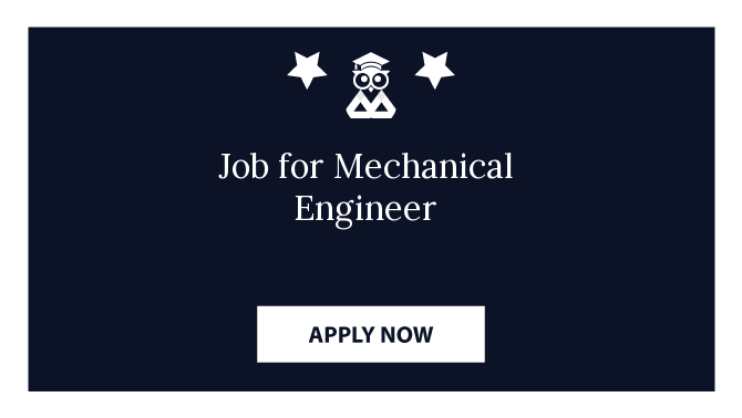 Job for Mechanical Engineer