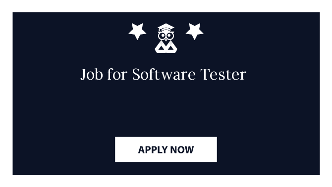 Job for Software Tester