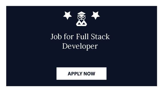Job for Full Stack Developer