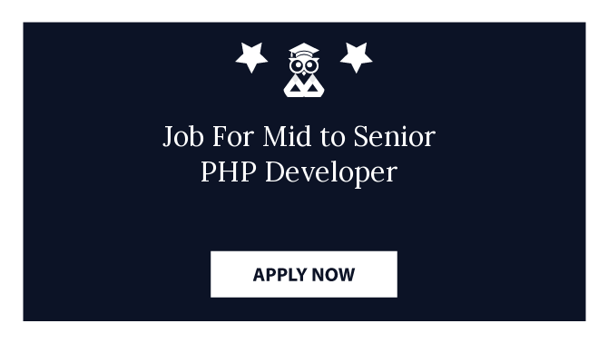 Job For Mid to Senior PHP Developer