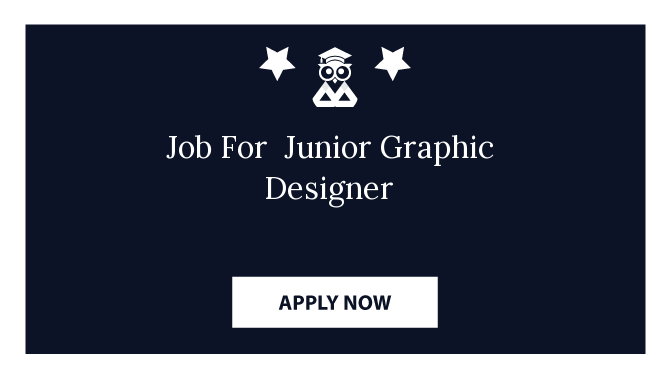 Job For  Junior Graphic Designer