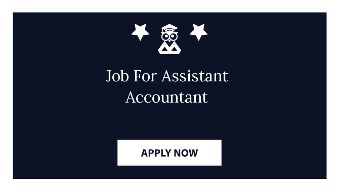 Job For Assistant Accountant