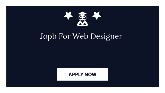 Jopb For Web Designer