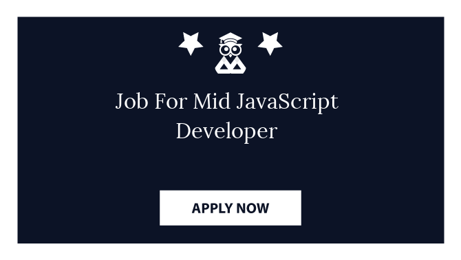Job For Mid JavaScript Developer