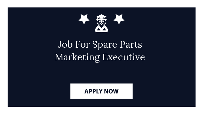 Job For Spare Parts Marketing Executive