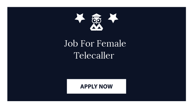 Job For Female Telecaller 
