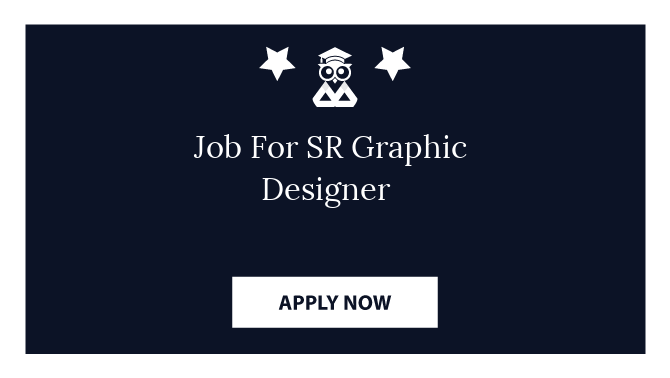 Job For SR Graphic Designer 