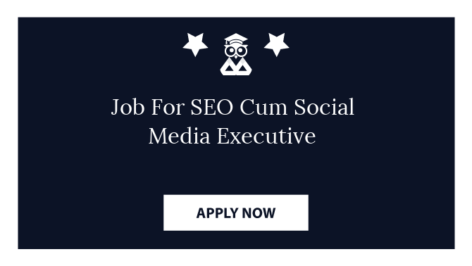 Job For SEO Cum Social Media Executive