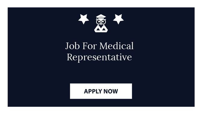 Job For Medical Representative