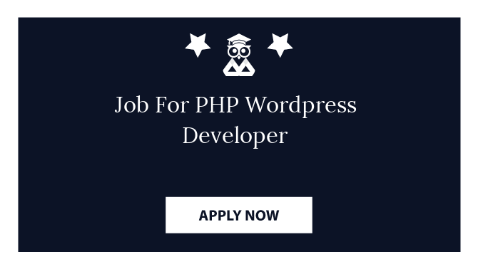 Job For PHP Wordpress Developer