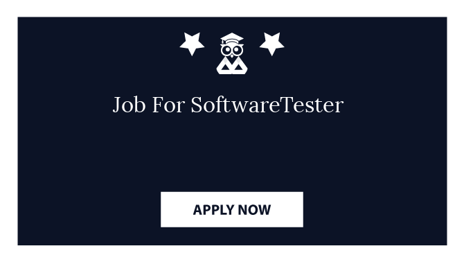 Job For SoftwareTester