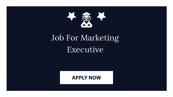 Job For Marketing Executive