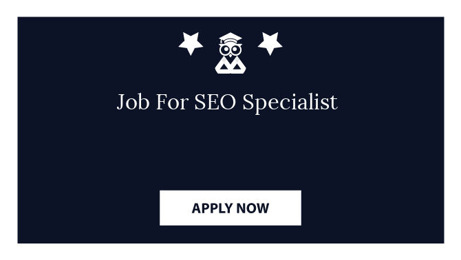 Job For SEO Specialist