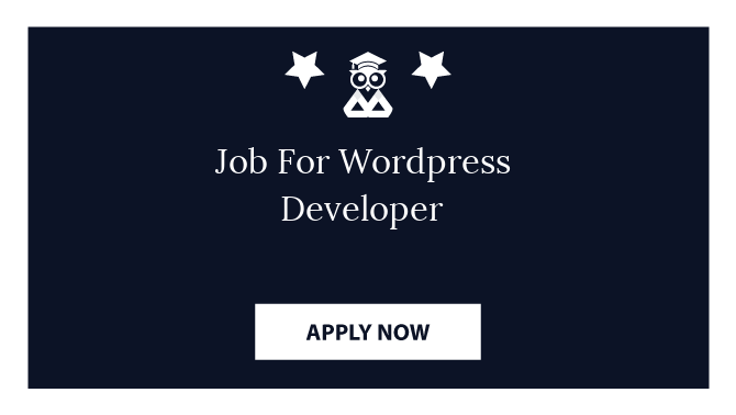 Job For Wordpress Developer