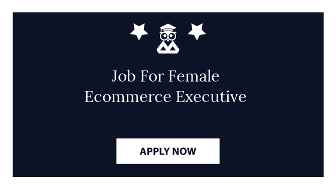 Job For Female Ecommerce Executive