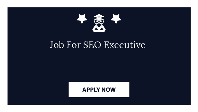 Job For SEO Executive