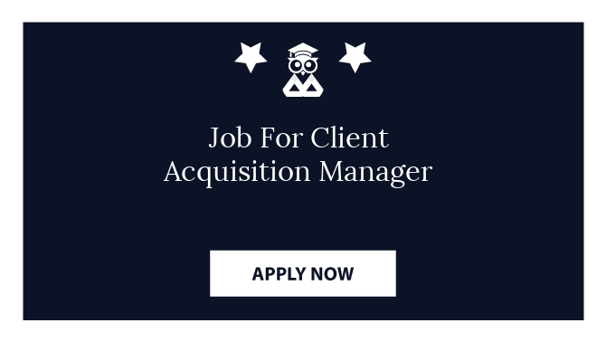 Job For Client Acquisition Manager