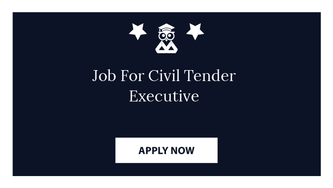 Job For Civil Tender Executive