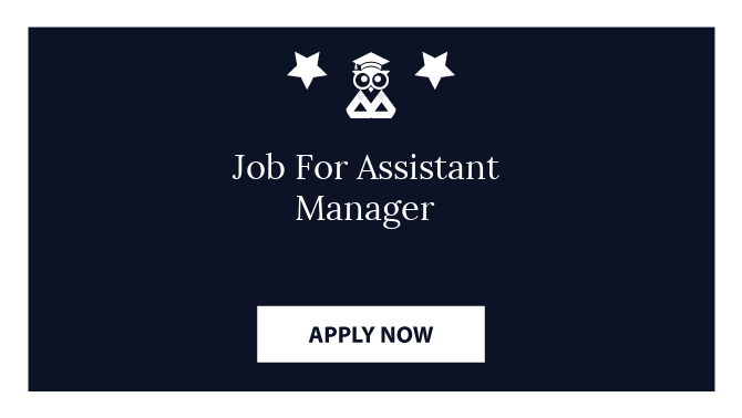 Job For Assistant Manager