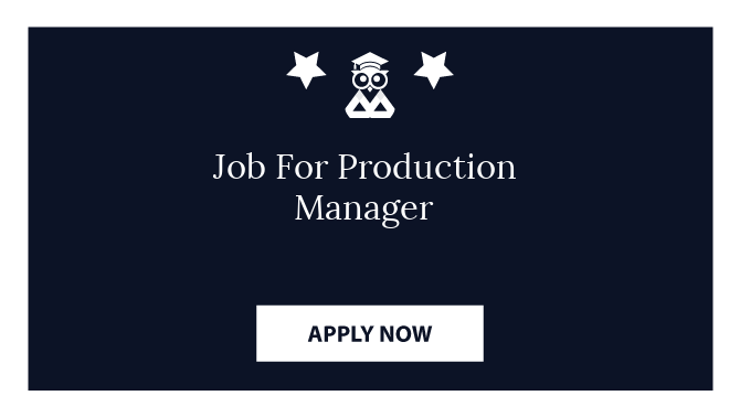 Job For Production Manager