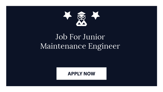 Job For Junior Maintenance Engineer