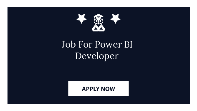 Job For Power BI Developer