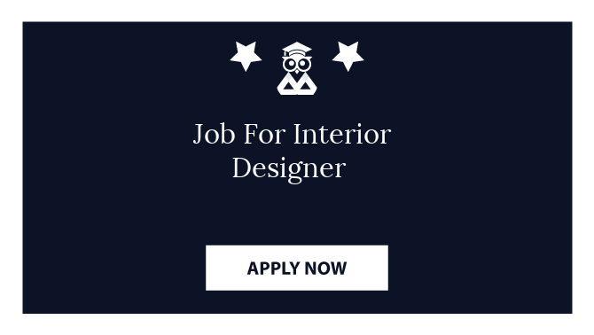 Job For Interior Designer 
