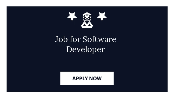 Job for Software Developer