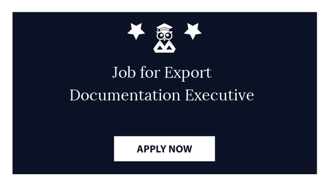Job for Export Documentation Executive