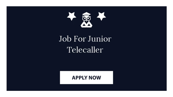 Job For Junior Telecaller