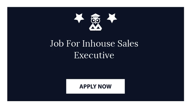 Job For Inhouse Sales Executive