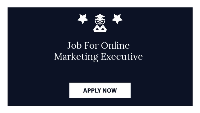 Job For Online Marketing Executive